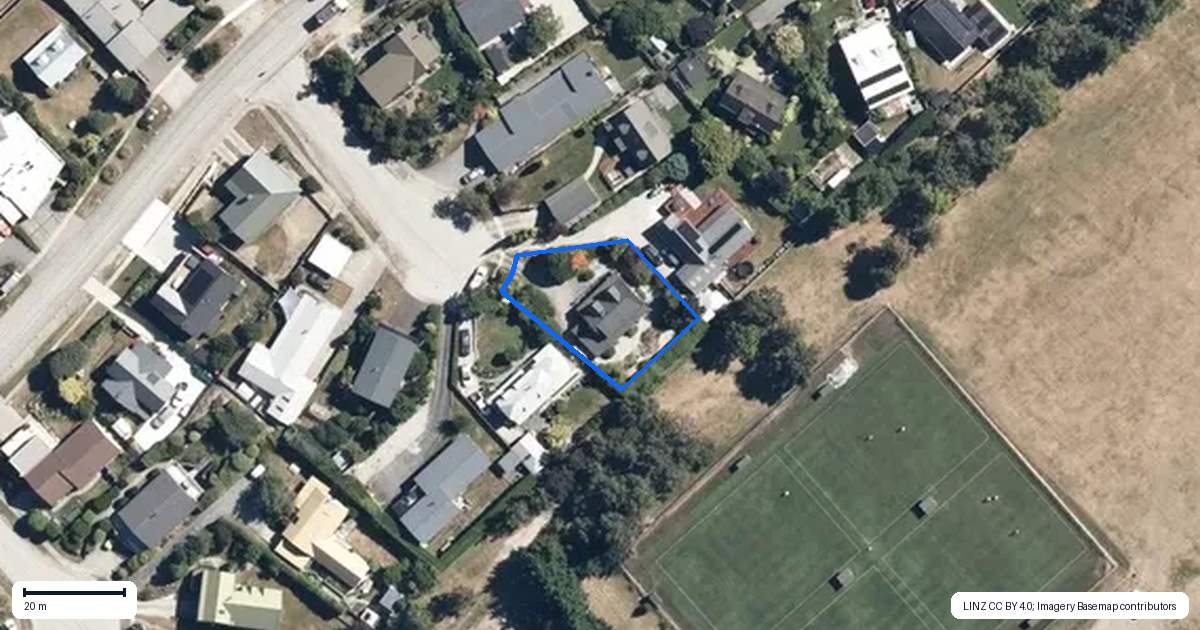 Property context map for 8 Kelvin Place, Kelvin Heights, Queenstown