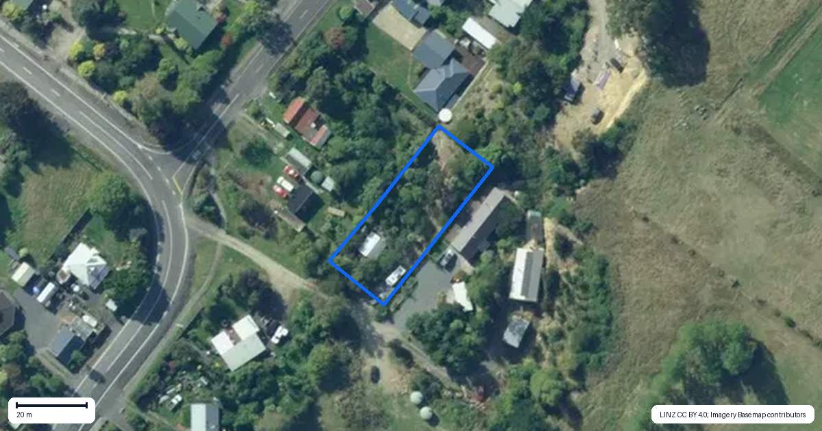Property context map for 1B Goodwin Street, Waihola, Milton