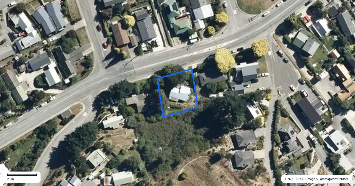 Property context map for 201 Fernhill Road, Fernhill, Queenstown