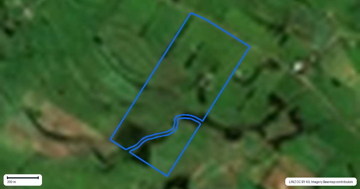 Property context map for 1447 Owaka Valley Road, Owaka Valley, Owaka