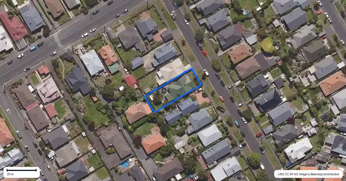 Property context map for 10 Pretoria Avenue, Saint Clair, Dunedin