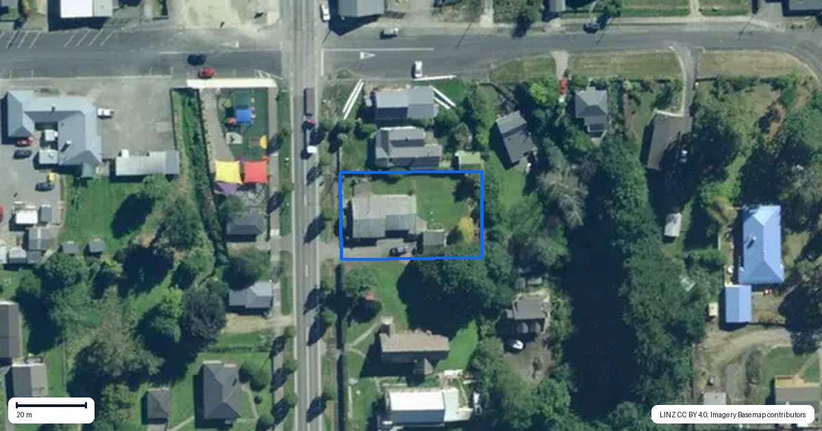 Property context map for 7 Whitehaven Street, Lawrence