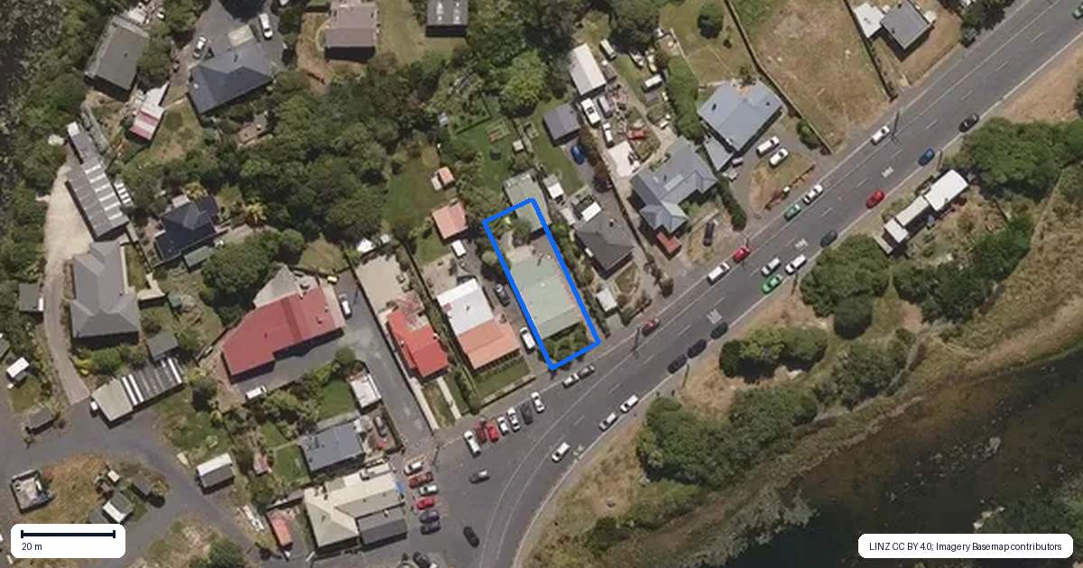 Property context map for 1026 Brighton Road, Brighton, Dunedin