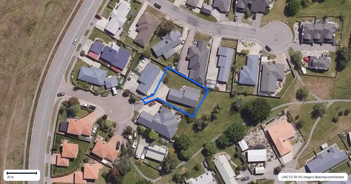 Property context map for 6 Farrier Court, Cromwell