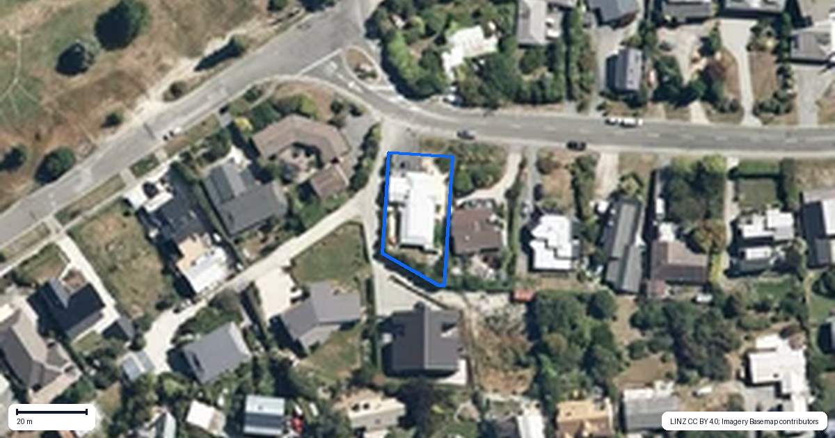 Property context map for 732 Peninsula Road, Kelvin Heights, Queenstown