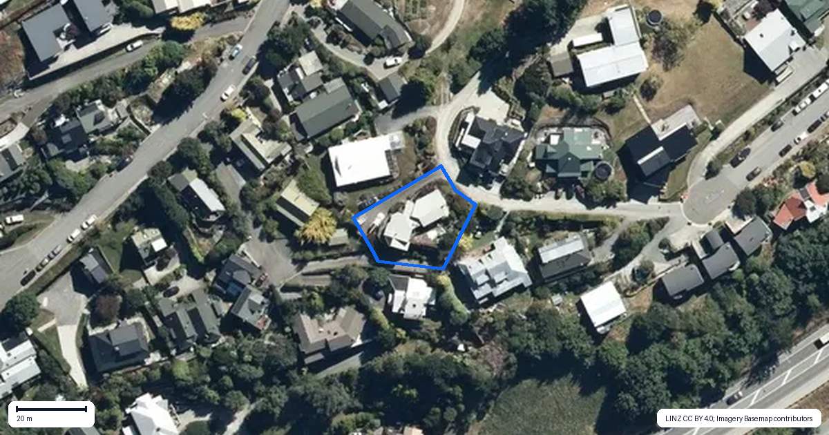 Property context map for 23 Golden Terrace, Queenstown