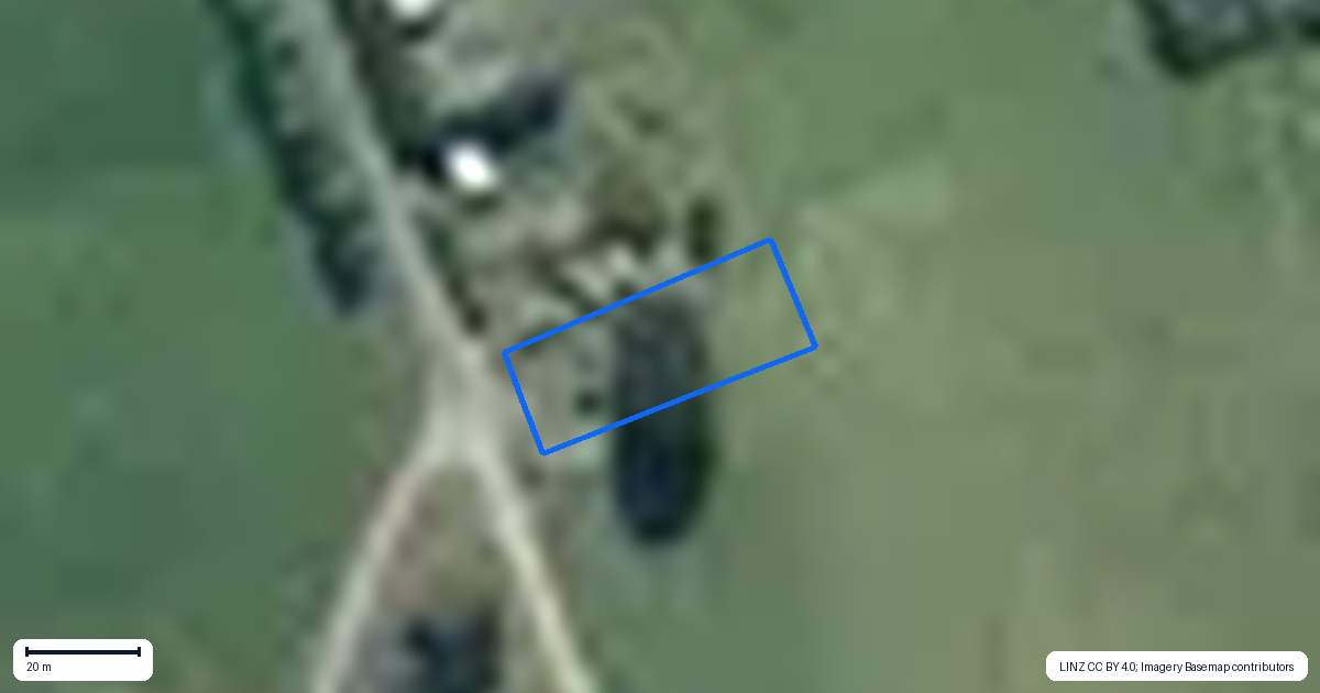 Property context map for 89 Pensher Street, Waitahuna, Lawrence