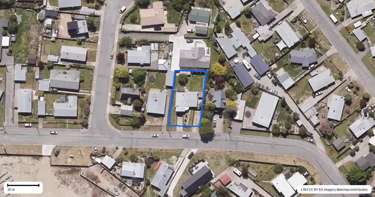 Property context map for 22 Eureka Street, Alexandra