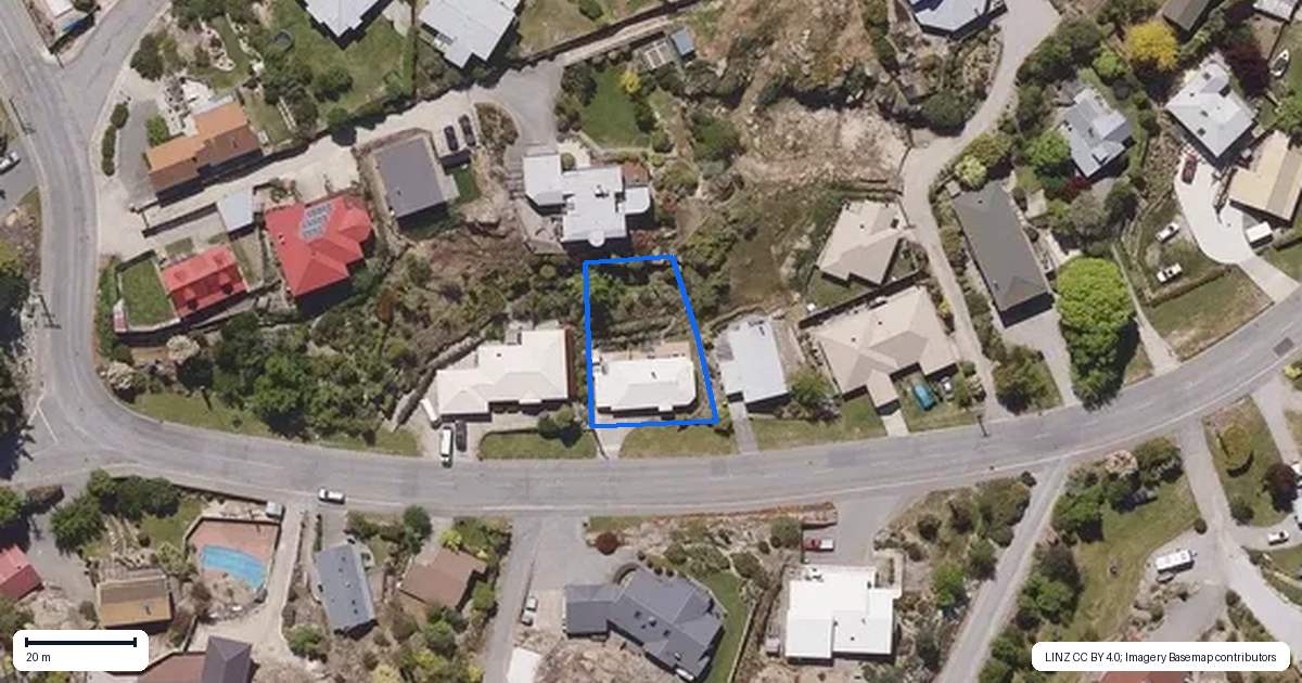 Property context map for 17 Aronui Road, Bridge Hill, Alexandra