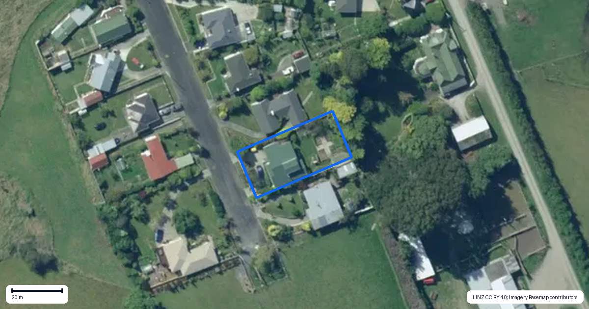 Property context map for 10 Cherry Lane, Balclutha