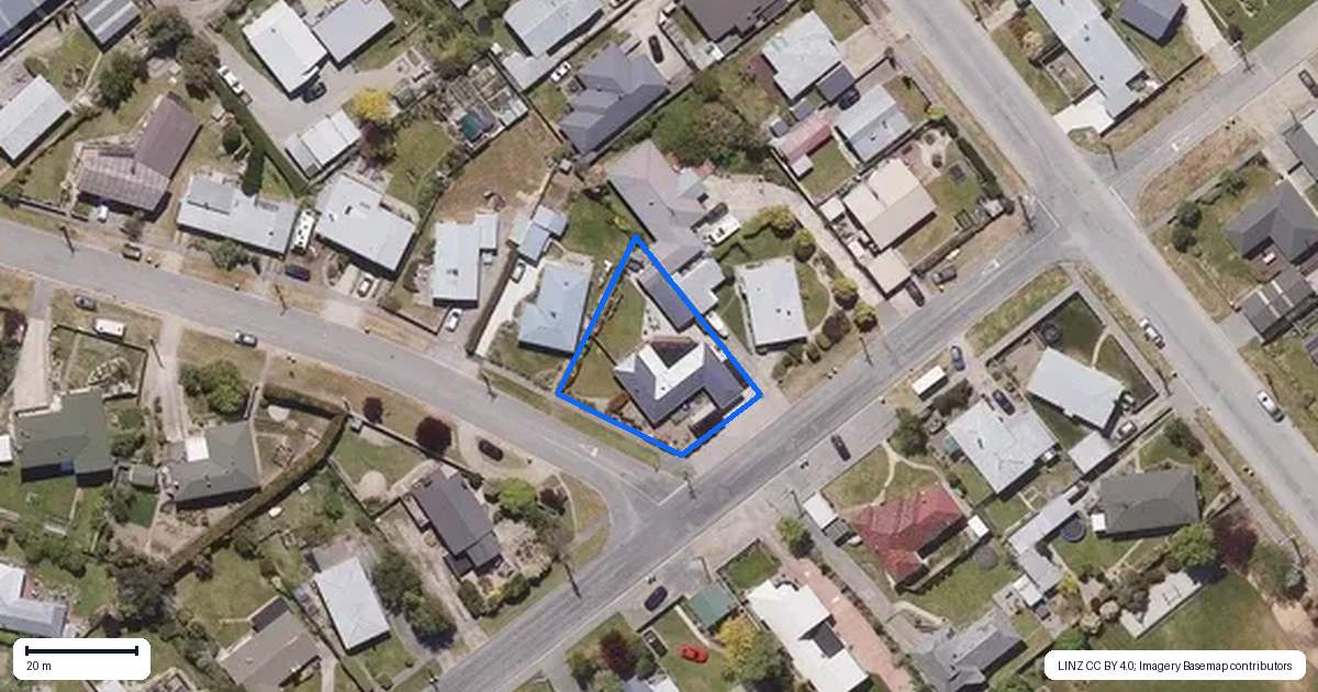 Property context map for 1 Royal Terrace, Alexandra