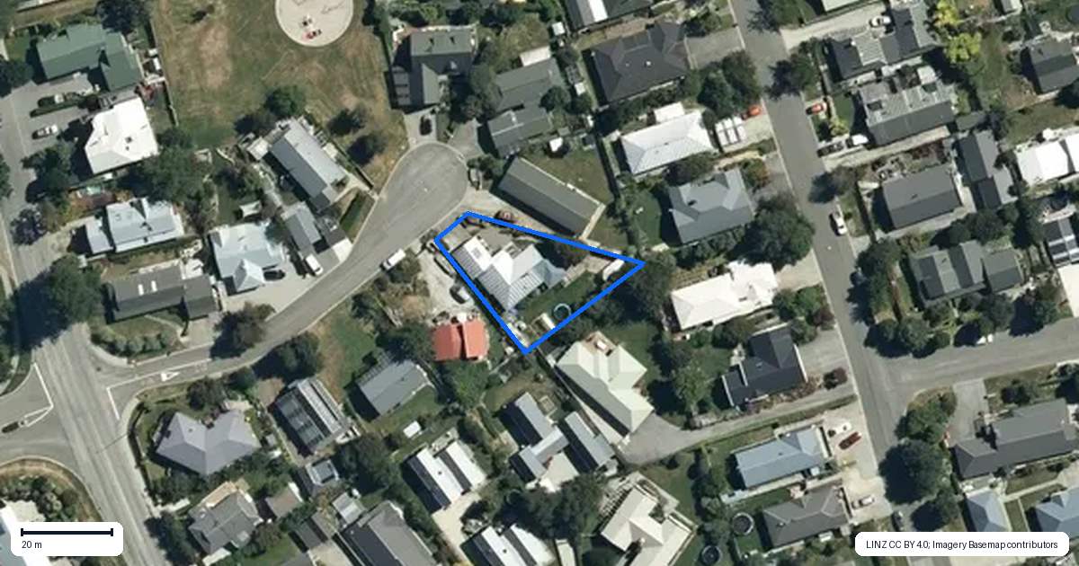 Property context map for 11 Elva Dawson Place, Arrowtown