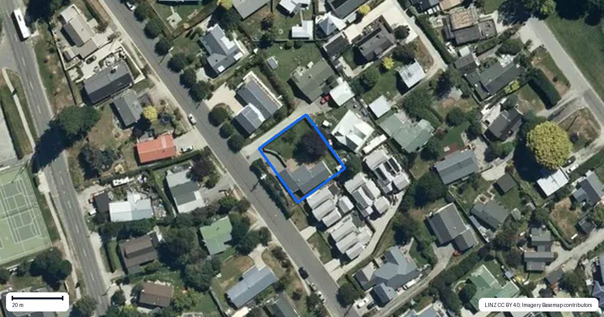 Property context map for 19A Devon Street, Arrowtown