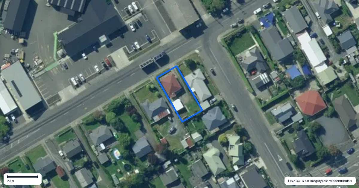 Property context map for 87 Charlotte Street, Balclutha