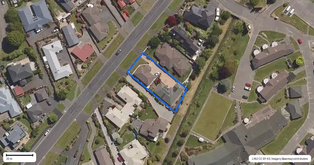 Property context map for 156A Hagart-Alexander Drive, Mosgiel
