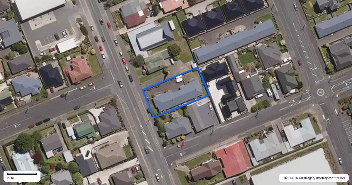 Property context map for 63A Gordon Road, Mosgiel