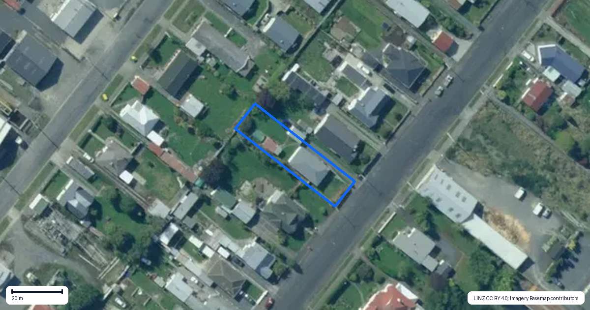 Property context map for 46 Ajax Street, Milton