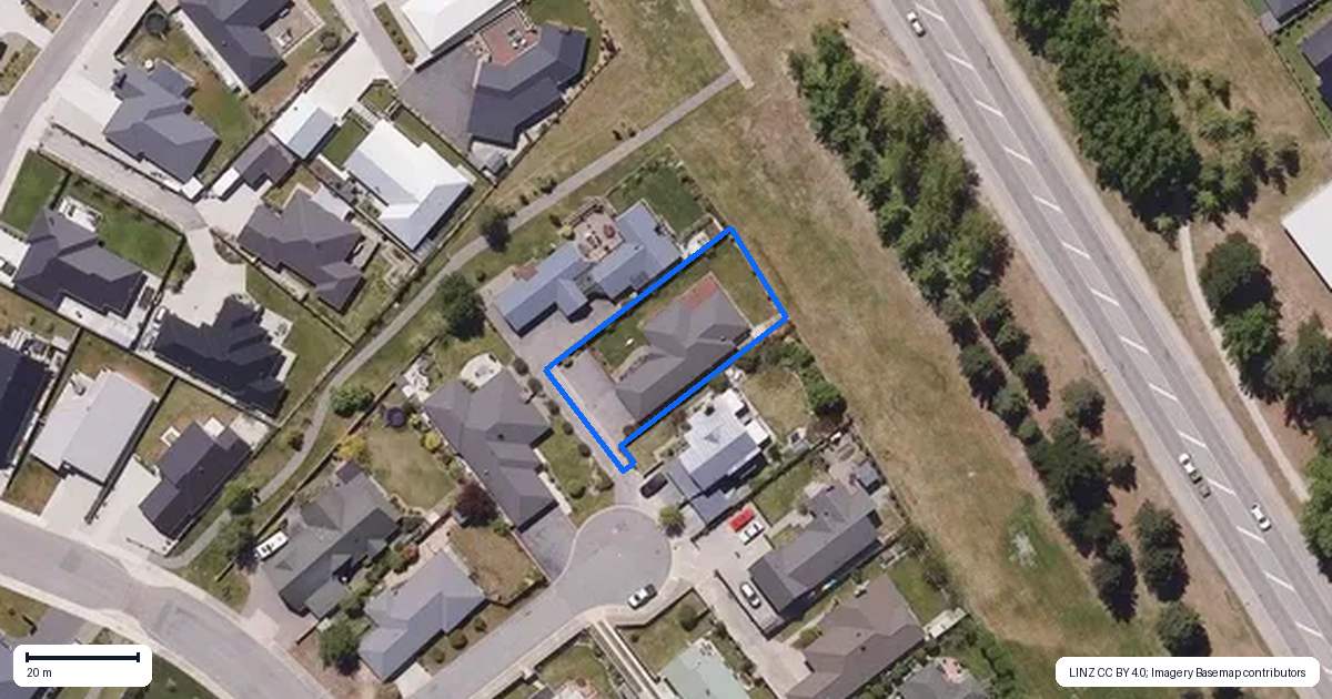 Property context map for 7 Spruce Close, Alexandra