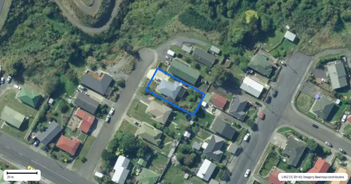 Property context map for 6 Surrey Street, Balclutha