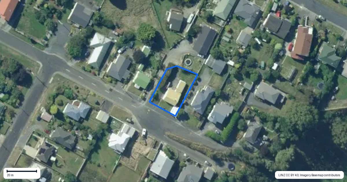Property context map for 47 Lowestoft Street, Balclutha