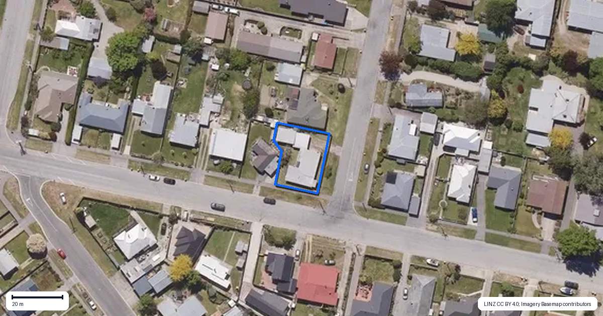 Property context map for 37 Killarney Street, Alexandra
