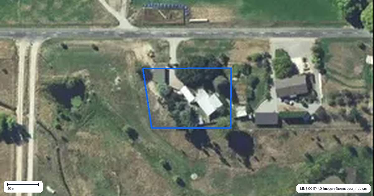 Property context map for 201 Blackman Road, Blackmans, Alexandra