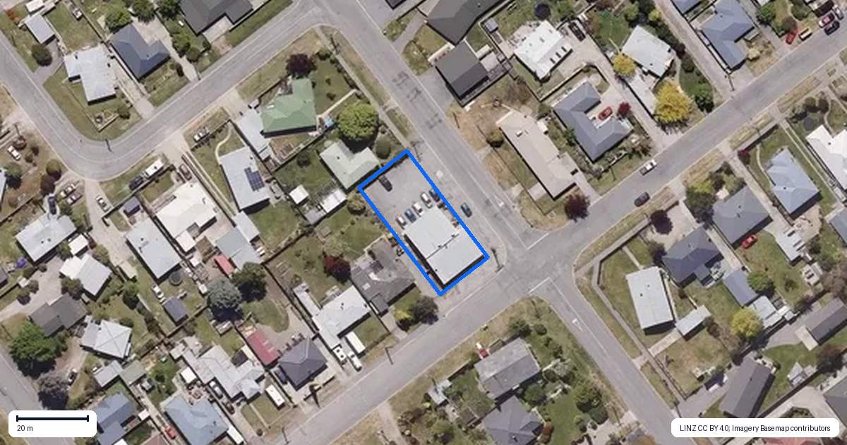 Property context map for 28 Ashworth Street, Alexandra