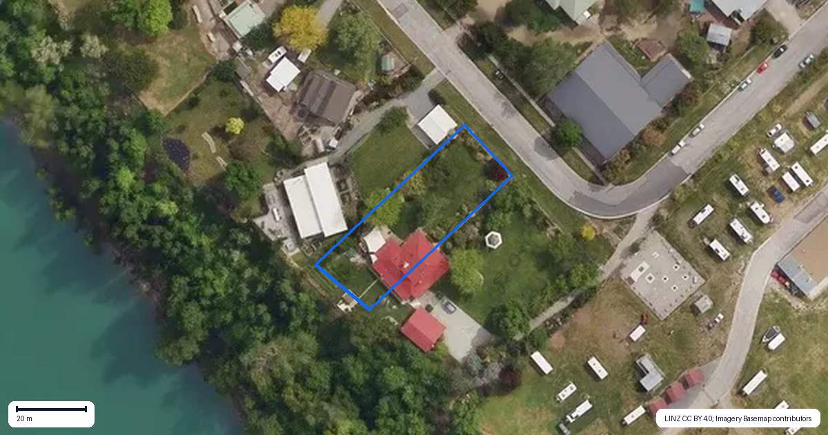 Property context map for 23 Pyke Street, Clyde