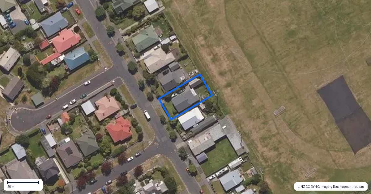 Property context map for 169 Surrey Street, Saint Clair, Dunedin