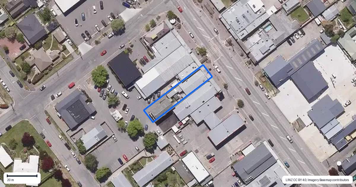 Property context map for 60B Centennial Avenue, Alexandra
