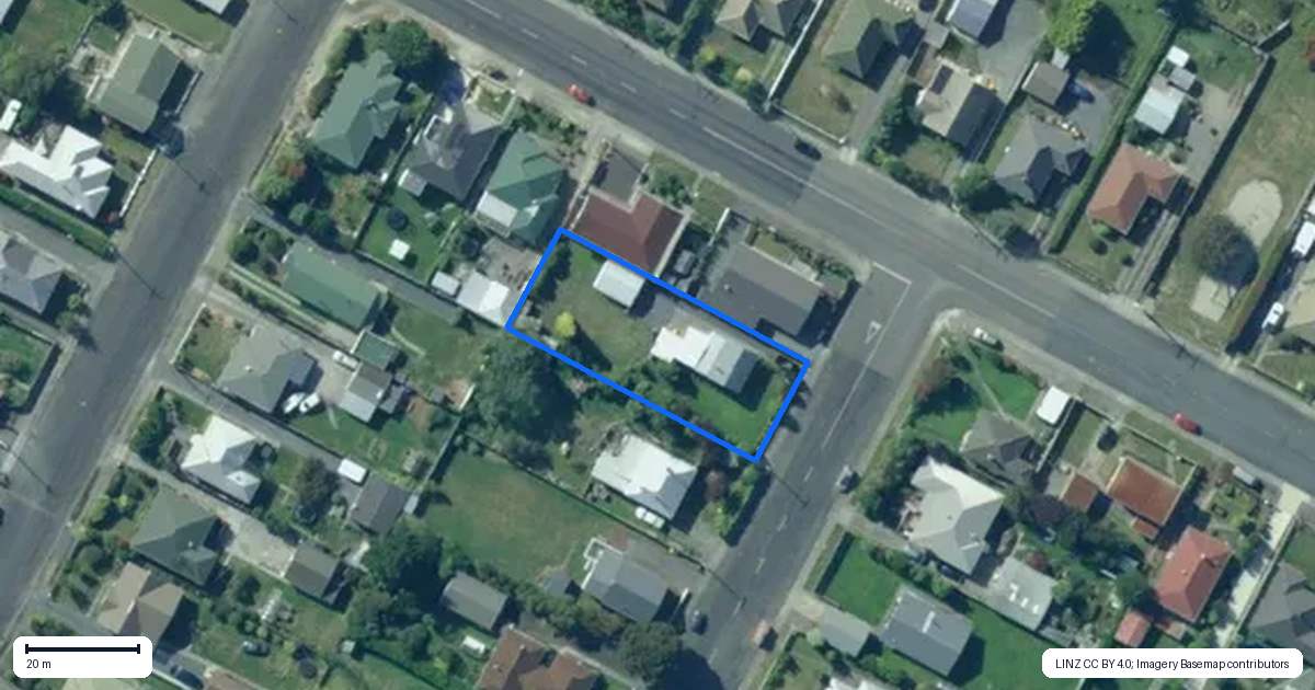Property context map for 43 Cromer Street, Balclutha