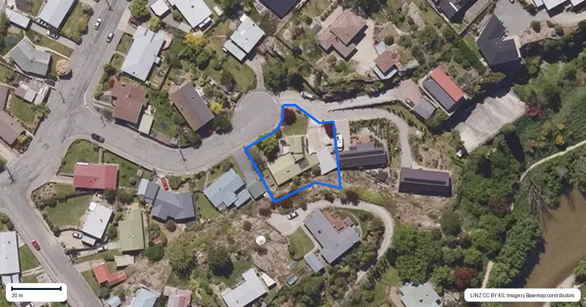Property context map for 6 Coulson Place, Alexandra