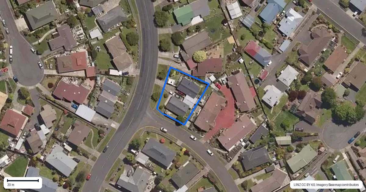 Property context map for 85A High Street, Mosgiel