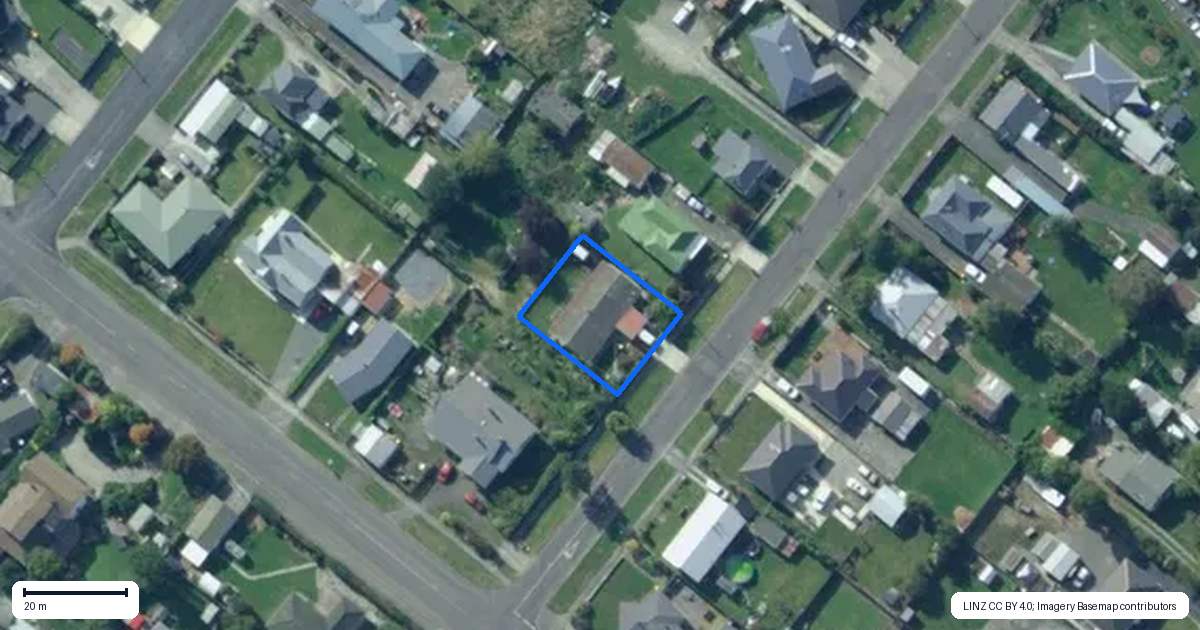Property context map for 30 Chaucer Street, Milton