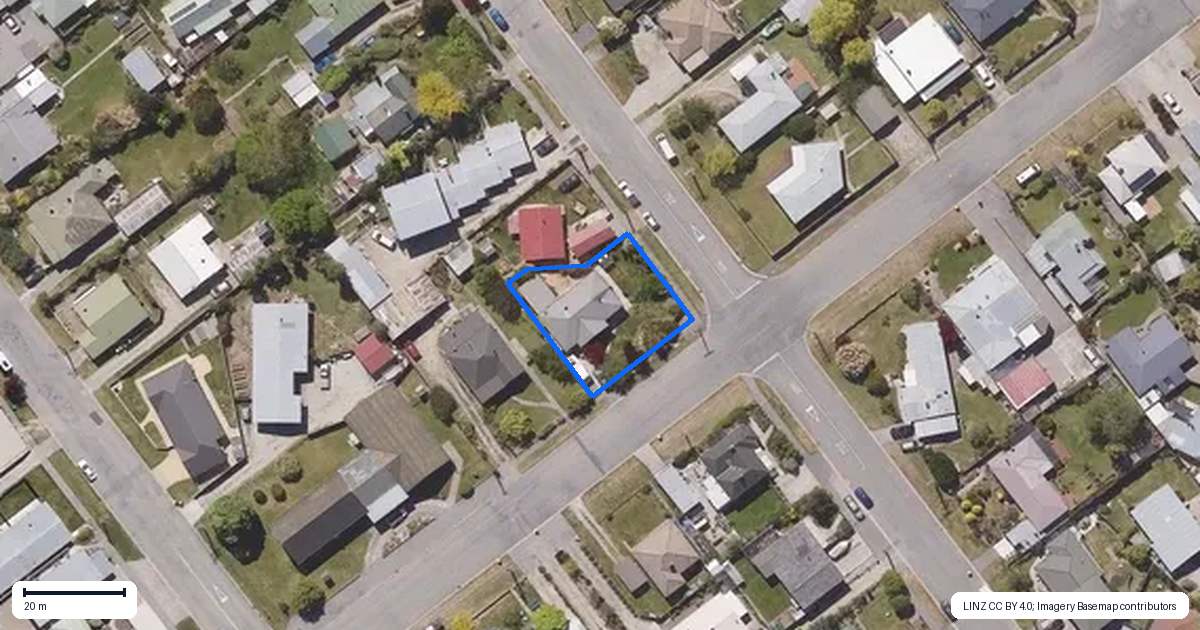 Property context map for 46 Shannon Street, Alexandra