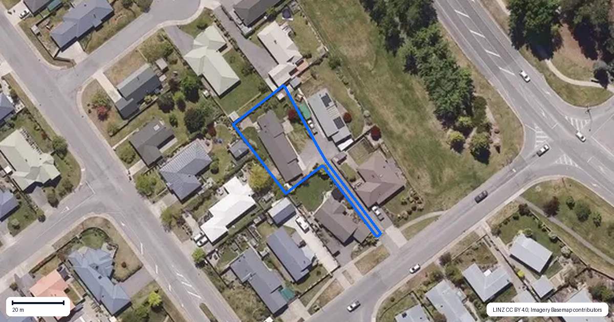 Property context map for 5 Boundary Road, Alexandra
