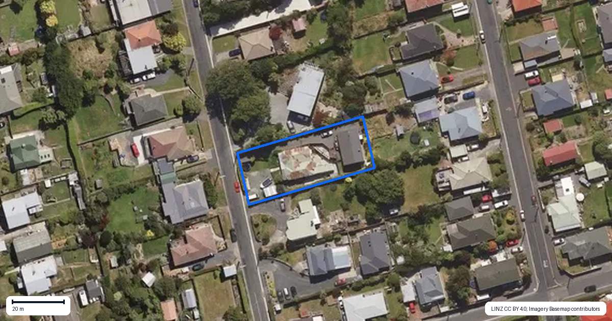 Property context map for 21 Teignmouth Street, Abbotsford, Dunedin