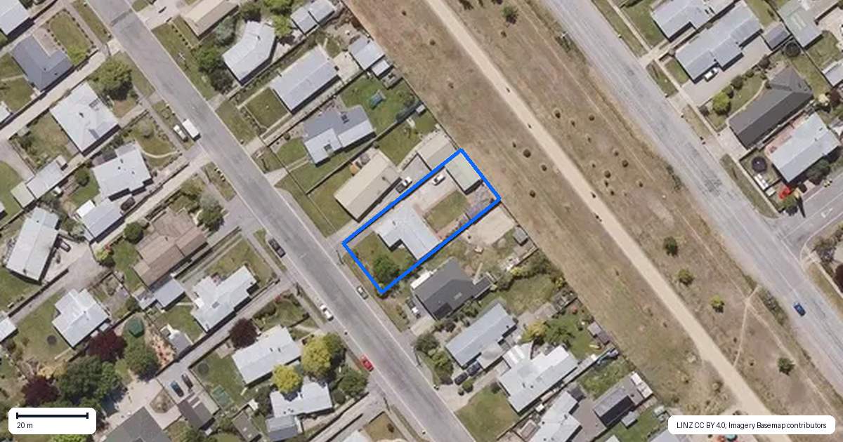 Property context map for 71 Russell Street, Alexandra