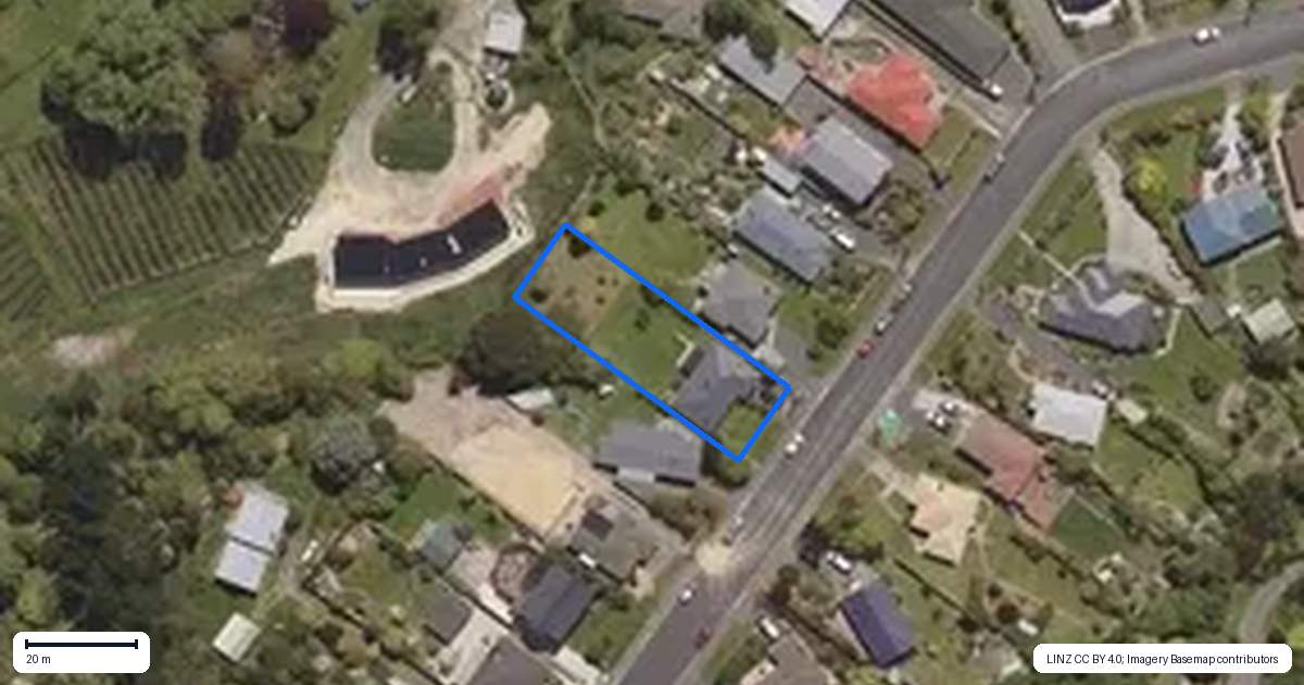 Property context map for 123 Martin Road, Fairfield, Dunedin