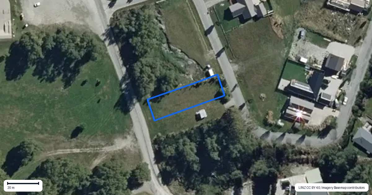 Property context map for 53 Benmore Place, Glenorchy