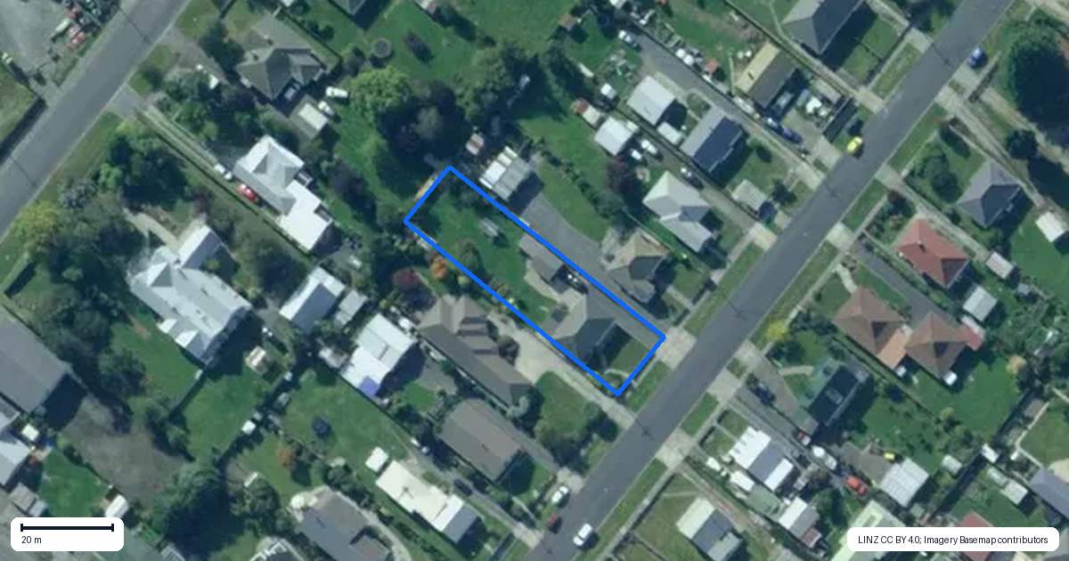 Property context map for 46 Johnson Street, Milton