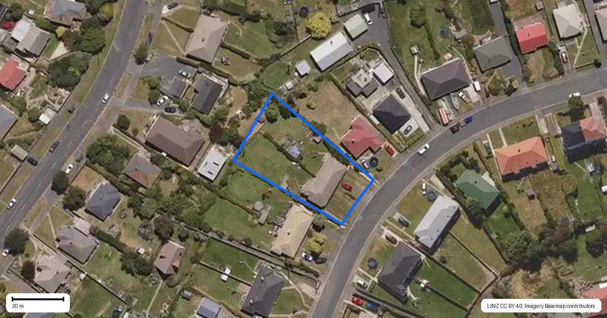 Property context map for 68 Clermiston Avenue, Corstorphine, Dunedin