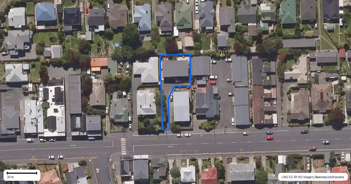 Property context map for 81A Musselburgh Rise, Musselburgh, Dunedin