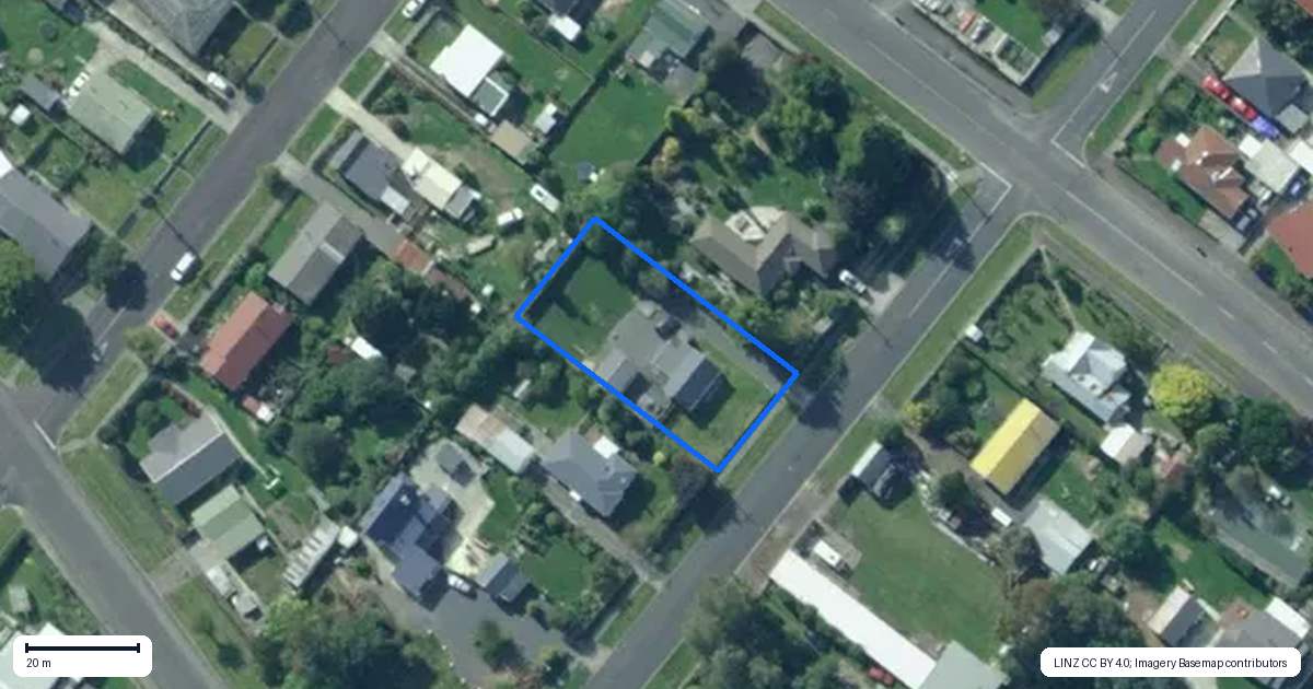 Property context map for 10 Johnson Street, Milton