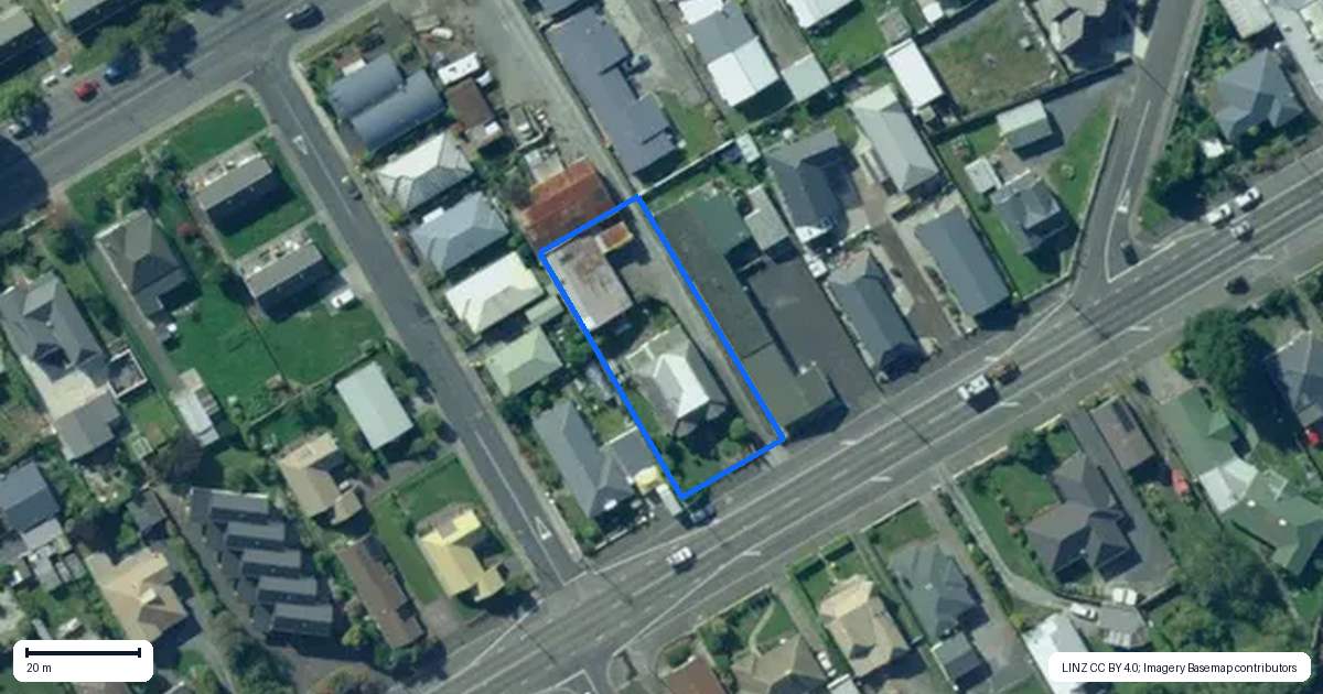 Property context map for 118 Clyde Street, Balclutha