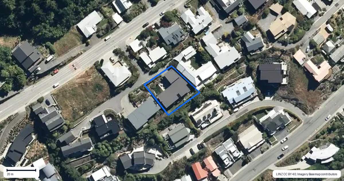 Property context map for 88 Hensman Road, Queenstown