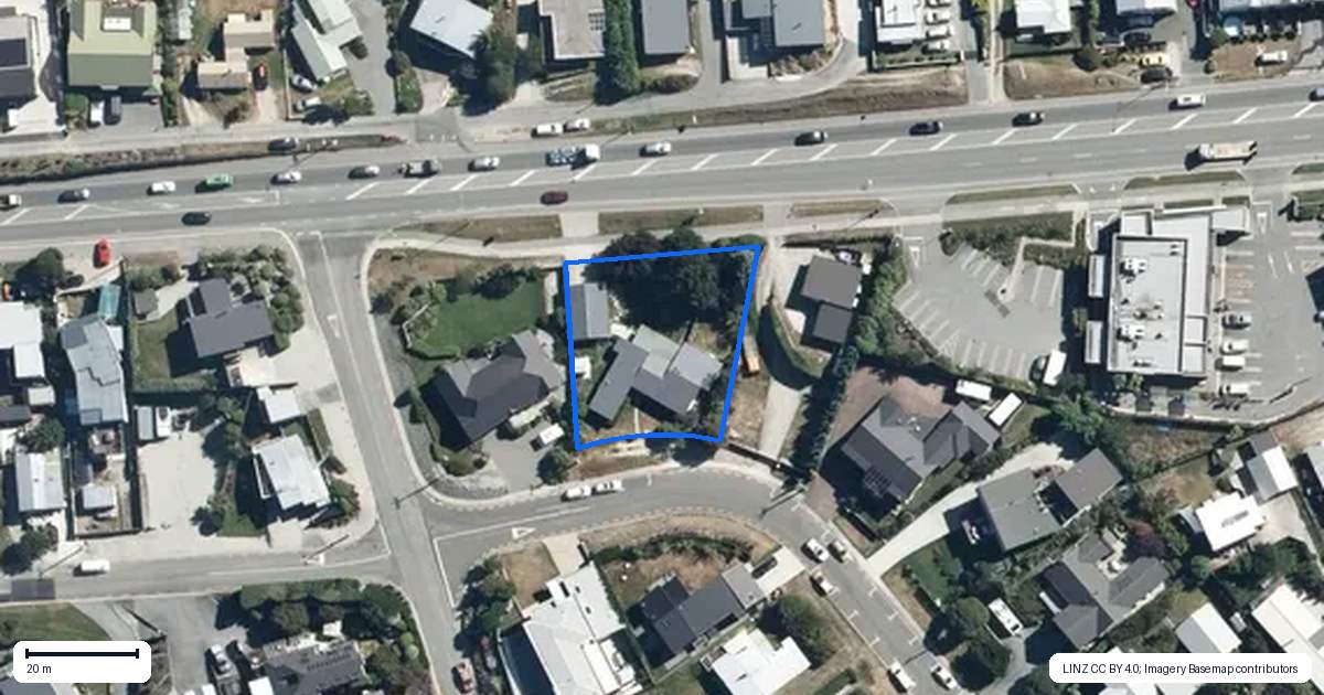 Property context map for 28 Stewart Street, Frankton, Queenstown