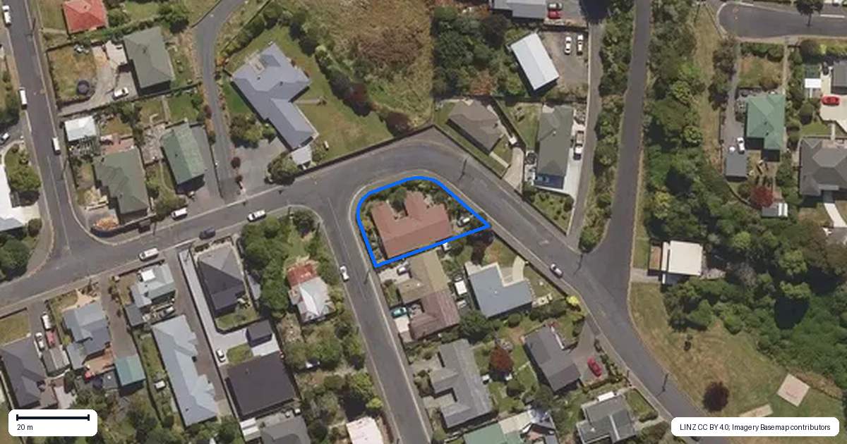 Property context map for 39A Paterson Street, Abbotsford, Dunedin