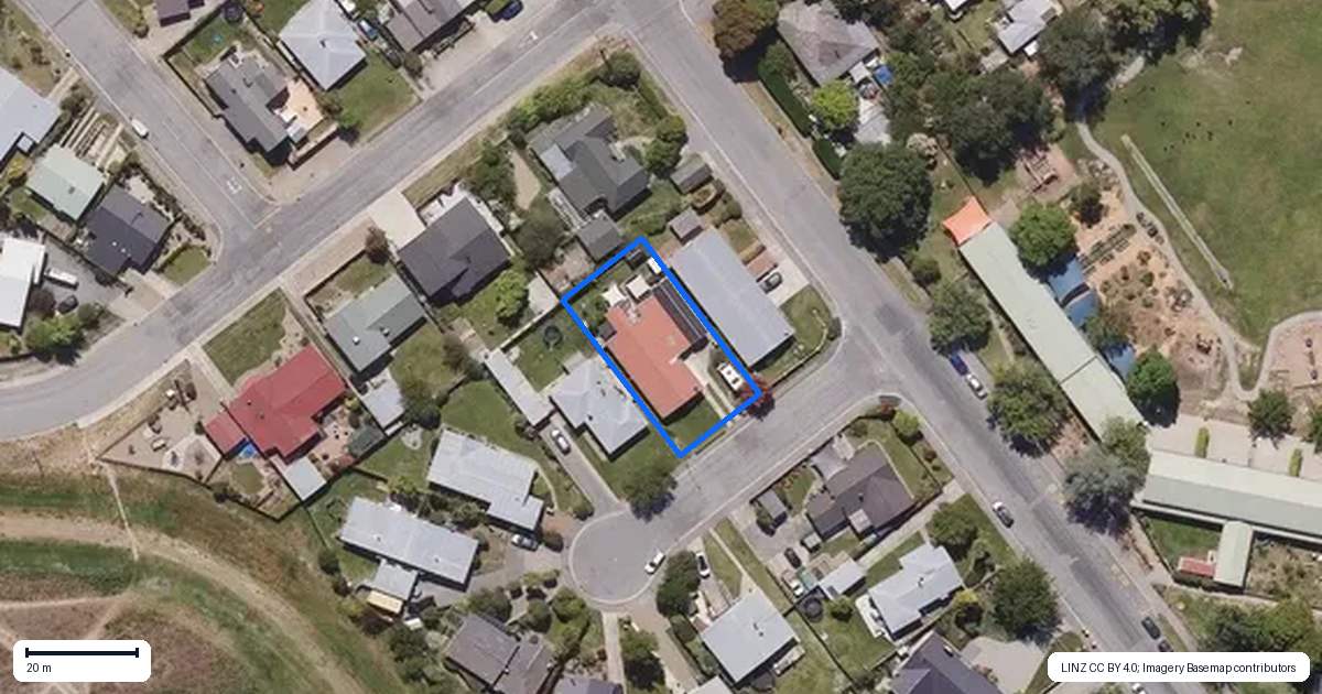 Property context map for 4 Jackson Place, Alexandra
