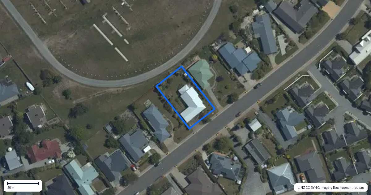 Property context map for 14 Meadowstone Drive, Wanaka